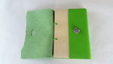 Lime Green Leather Journal